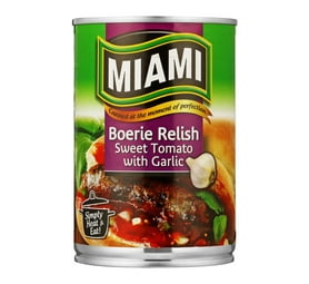 Miami Boerie Relish, Sweet Tomato with Garlic (410g)