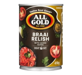 All Gold Braai Relish Tomato and Onion Mixed with Herbs (410g)