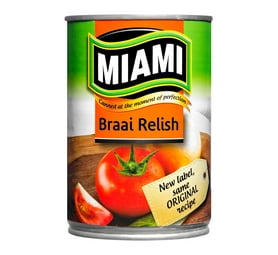 Miami Tomato & Onion Braai Relish (410g)