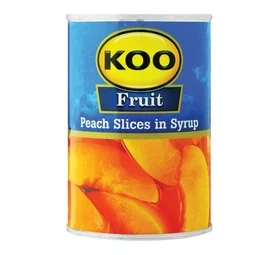 KOO Peach Slices in Syrup (410g)