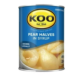 KOO Pear Halves in Syrup (410g)