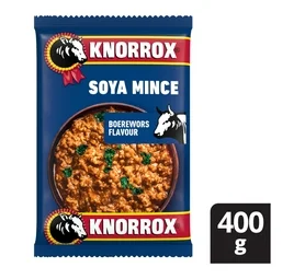 Knorrox Soya Mince Boerewors Flavoured (400g)