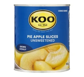 KOO Pie Apple Slices Unsweetened (765g)
