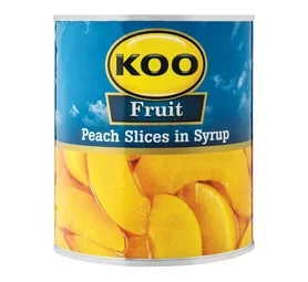 KOO Peach Sliced in Syrup (825g)