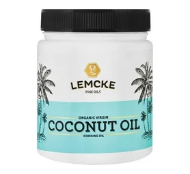 Lemcke Organic Virgin Coconut Oil, Cooking Oil (1l)