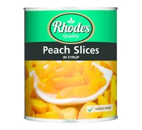 Rhodes Choice Peach Slices in Syrup (825g)