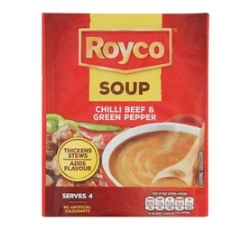 Royco Regular Packet Soup Chilli Beef and Green Pepper Flavour (45g)