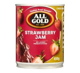 All Gold Strawberry Jam (450g)