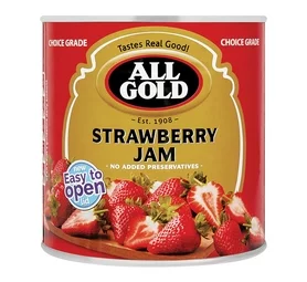 All Gold Strawberry Jam (900g)