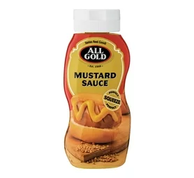 All Gold Sauces Squeeze Bottle  Mustard (500ml)