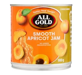 All Gold Jam Smooth Apricot (900g)