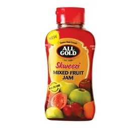 All Gold Skweezi Jam Mixed Fruit (460g)
