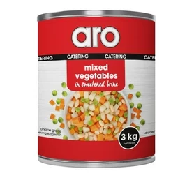 ARO Vegetables Mixed in Sweetened Brine (3kg)
