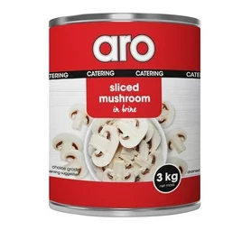 ARO Sliced Mushroom in Brine (3kg)