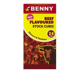 Benny Stock Cubes Beef Flavour, 24 Cubes (240g)