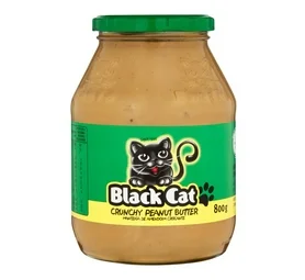 Black Cat Crunchy Peanut Butter (800g)