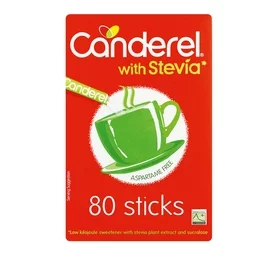 Canderel Stevia Sweetener Sticks (80 Sticks)