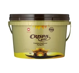 Crispa Premium Sunflower Frying Oil  Gold (10LT)