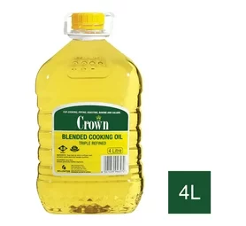 Crown Blended Cooking Oil (4L)