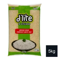 D'lite Parboiled Rice (5kg)