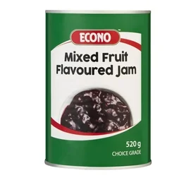 Econo Mixed Furit Flavoured Jam (410g)