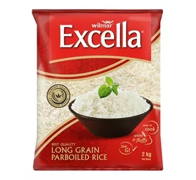 Excella Parboiled Rice (2kg)