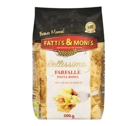 Fatti's and Moni's Farralle Bellissimo Durum Wheat Pasta Bowls (500g)