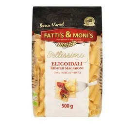 Fatti's and Moni's Elicoidali Ridged Bellissimo Durum Wheat Macaroni (500g)