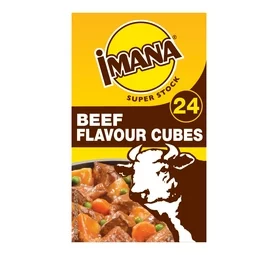 Imana Stock Cubes Beef Flavour (24 Cubes)