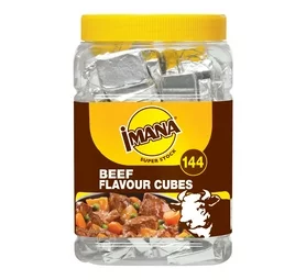 Imana Stock Cubes Jar Beef Flavour (144 Stock Cubes)
