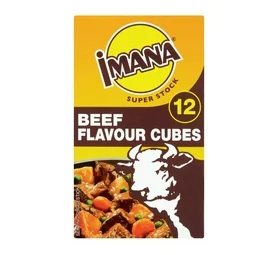 Imana Stock Cubes Beef Flavour (12 Cubes)