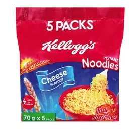 Kellogg's Cheese Flavour Noodles (5 x 70g)