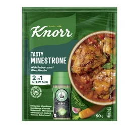 Knorr 2 in 1 Tasty Packet Soup Minestrone Flavour (50g)