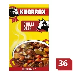 Knorrox Stock Cubes Chilli Beef Flavour 36 Cubes (360g)