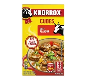 Knorr 24 Stock Cubes Beef Flavour (240g)
