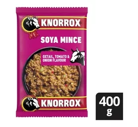 Knorrox Soya Mince Oxtail, Onion and Tomato Flavoured (400g)