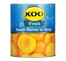 KOO Peaches Halves in Syrup (3kg)