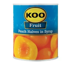 KOO Peach Halves in Syrup (825g)