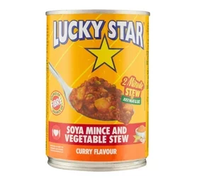 Lucky Star Soya Mince Vegetable Stew Curry Flavoured (400g)