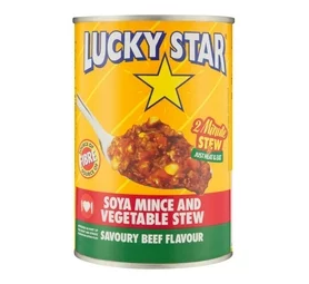 Lucky Star Soya Mince Vegetable Stew Savoury Beef (400g)