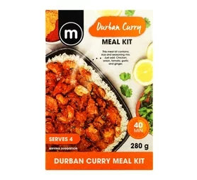 M Pasta and Sauce Durban Curry Meal Kit (280g)