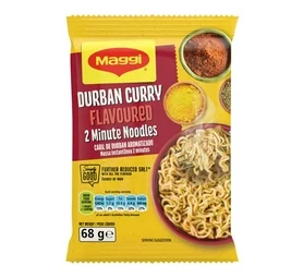 Maggi 2 Minute Durban Curry Flavoured Noodles (5 X 68g)