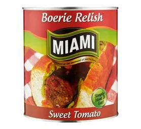 Miami Boerie Relish in Sweet Tomato (3kg)