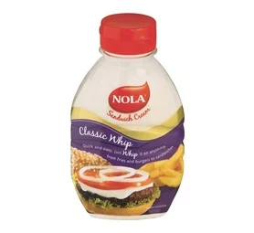 Nola Mayonnaise Squeeze  Whip Salad Cream (375g)