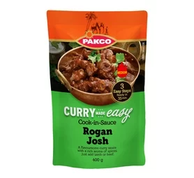 Pakco Curry Made Easy Cook In Sauce Rogan Josh (400g)