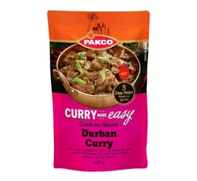 Pakco Curry Made Easy Cook in Sauce Durban Curry (400g)