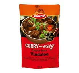 Pakco Curry Made Easy Cook in Sauce Vindaloo (400g)