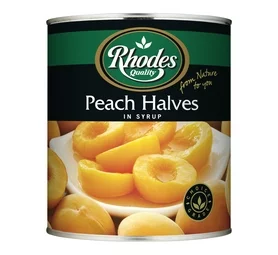 Rhodes Peaches in Syrup Halves (3.kg)