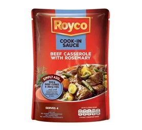 Royco Cook in Sauce Beef Casserole with Rosemary (415g)