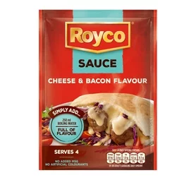 Royco Cheese and Bacon Packet Sauce (38g)